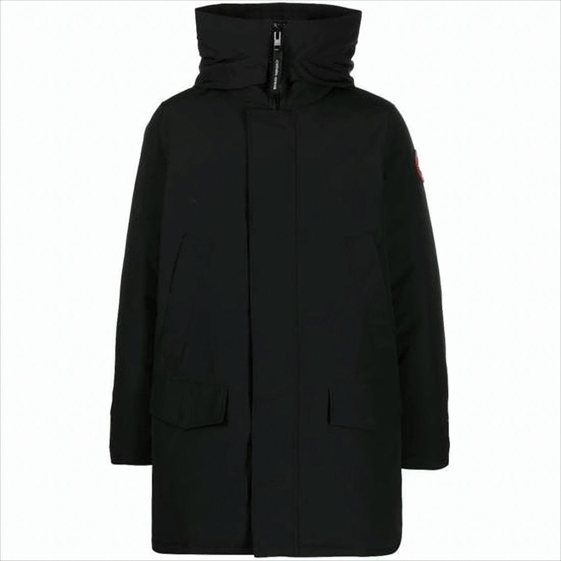 Canada Goose Long Padded Coat With Concealed Zipper
