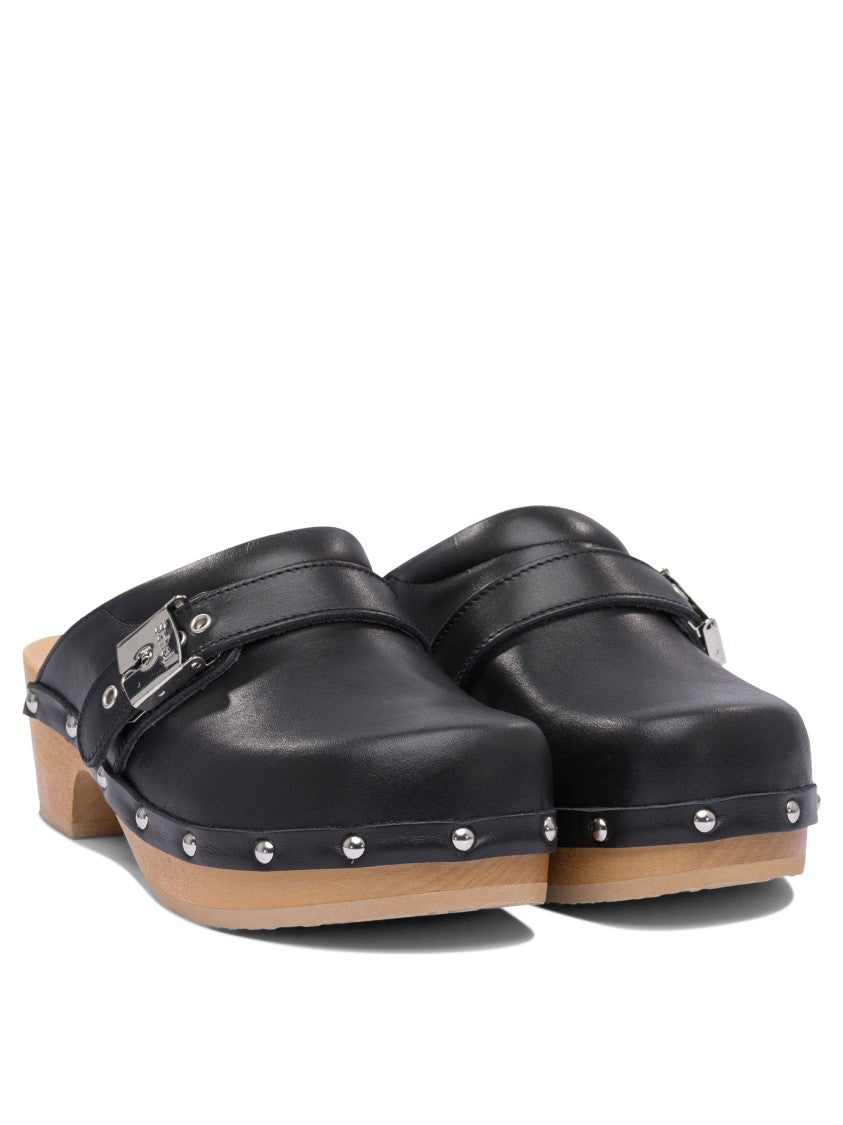 Scholl Pescura Clog 50 Blk&Honey Ltre-50Mm