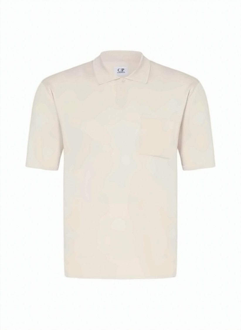C.P. Company Minimalistic Polo Shirt With Classic Collar And Relaxed Fit