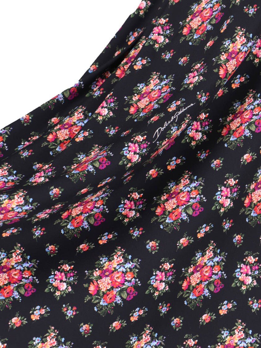 Dolce & Gabbana Black Tailored Skirt With Refined Silhouette