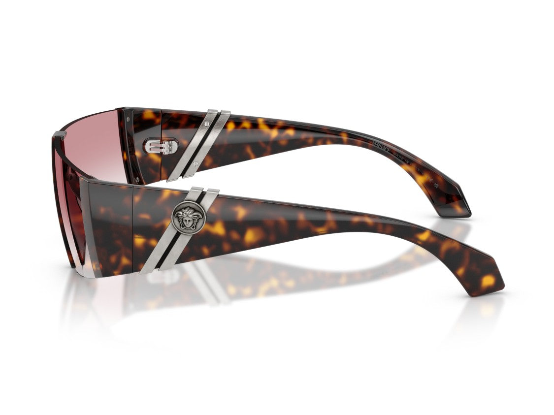 Versace 0Ve4516 Gradient Oversized Shield Sunglasses