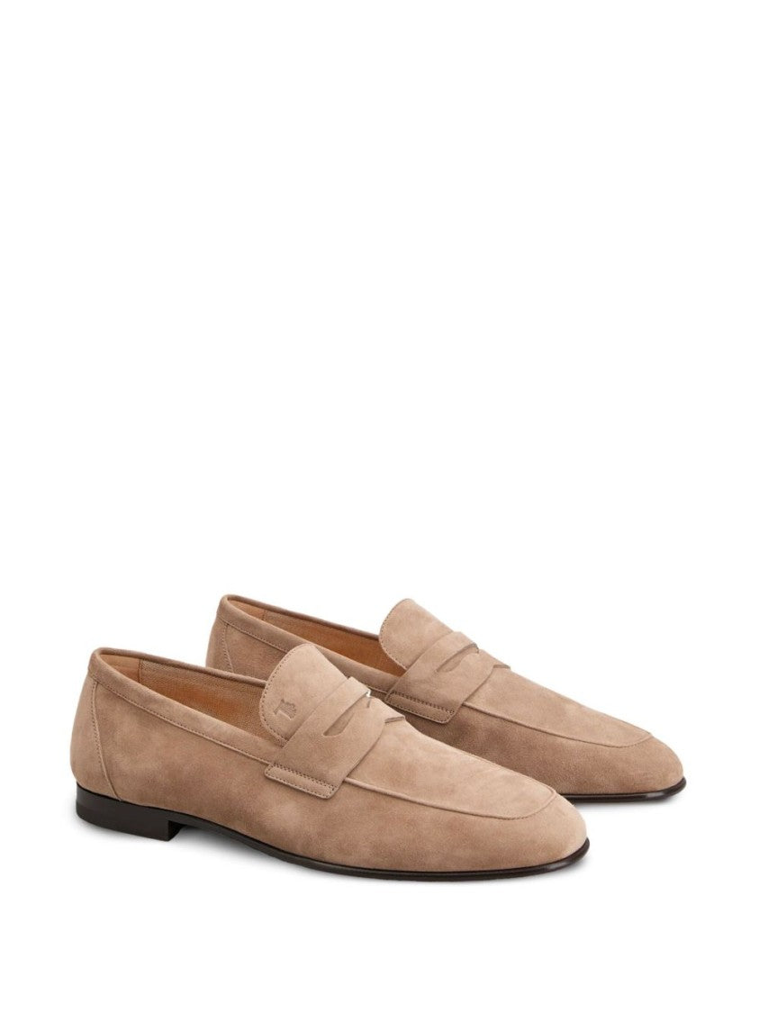 Tod's Slip-On Loafers With Suede Finish