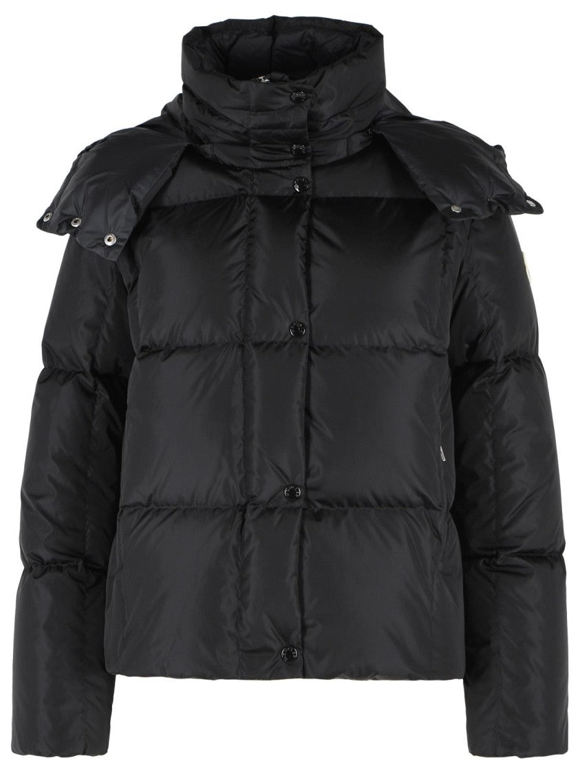 Moncler 'Castlenew' Black Nylon Down Jacket