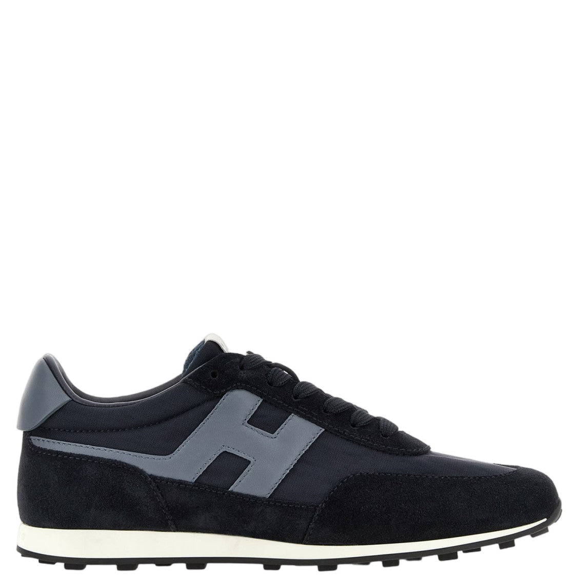 Hogan Nylon And Leather Sneakers