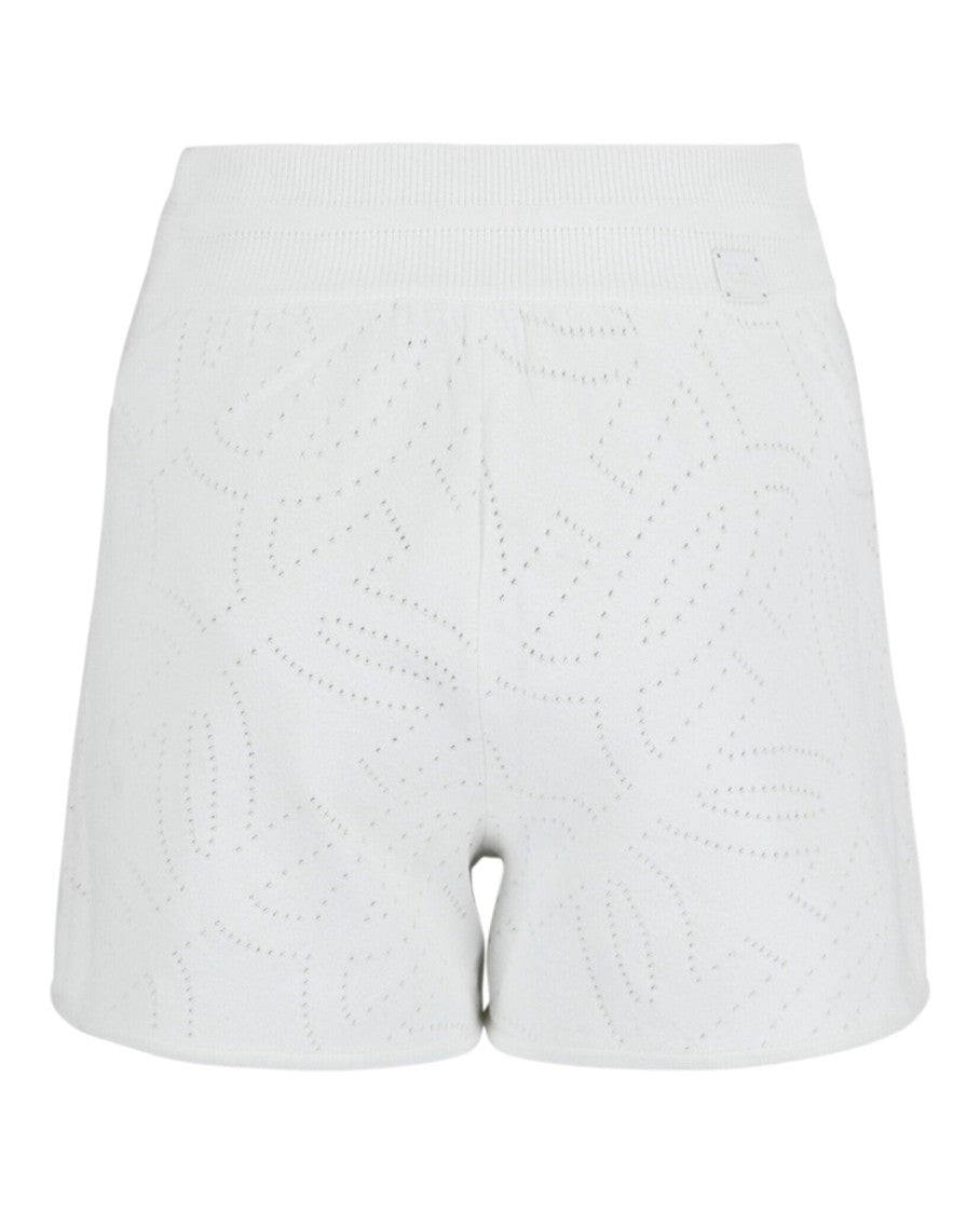 Ferragamo Gancini Pattern Drawstring Shorts