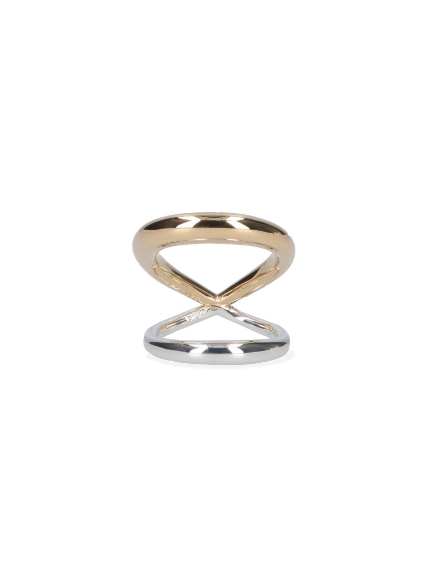 Charlotte Chesnais 'Surma' Ring – Gold/Silver