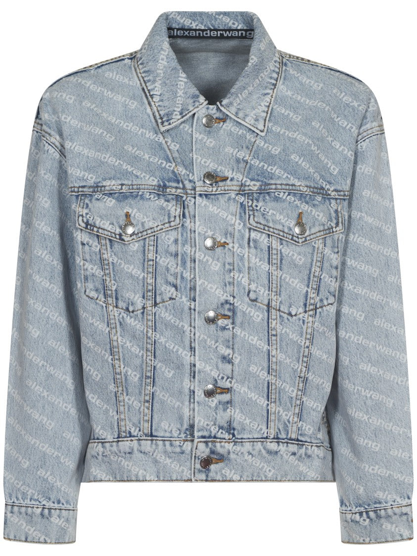 Alexander Wang Falling Back Jacket – Pebble Bleach