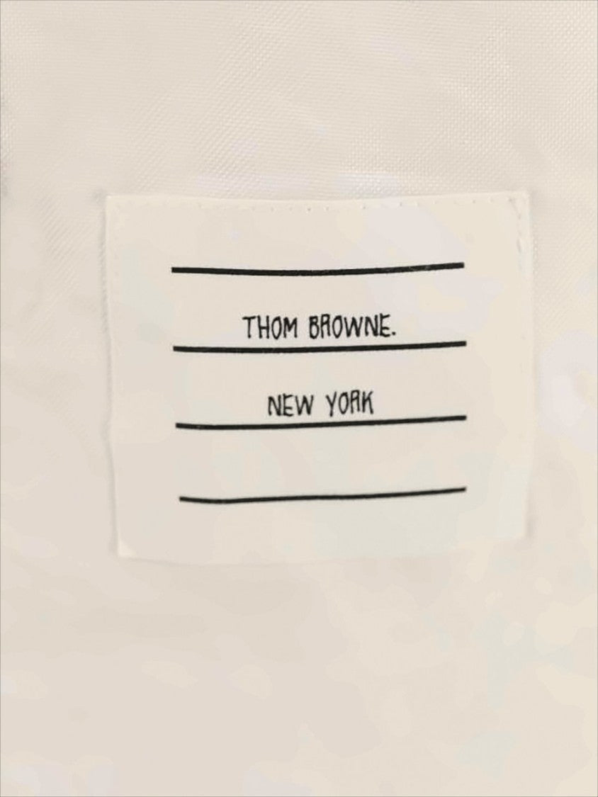 Thom Browne Classic Cotton Midi Dress With Button-Down Front