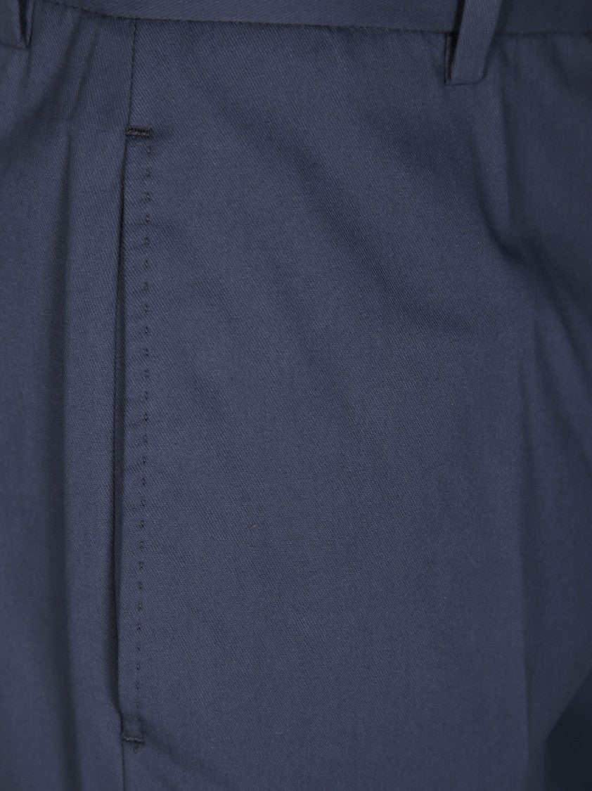 Pt01 Straight-Leg Tailored Pants With Structured Waistband