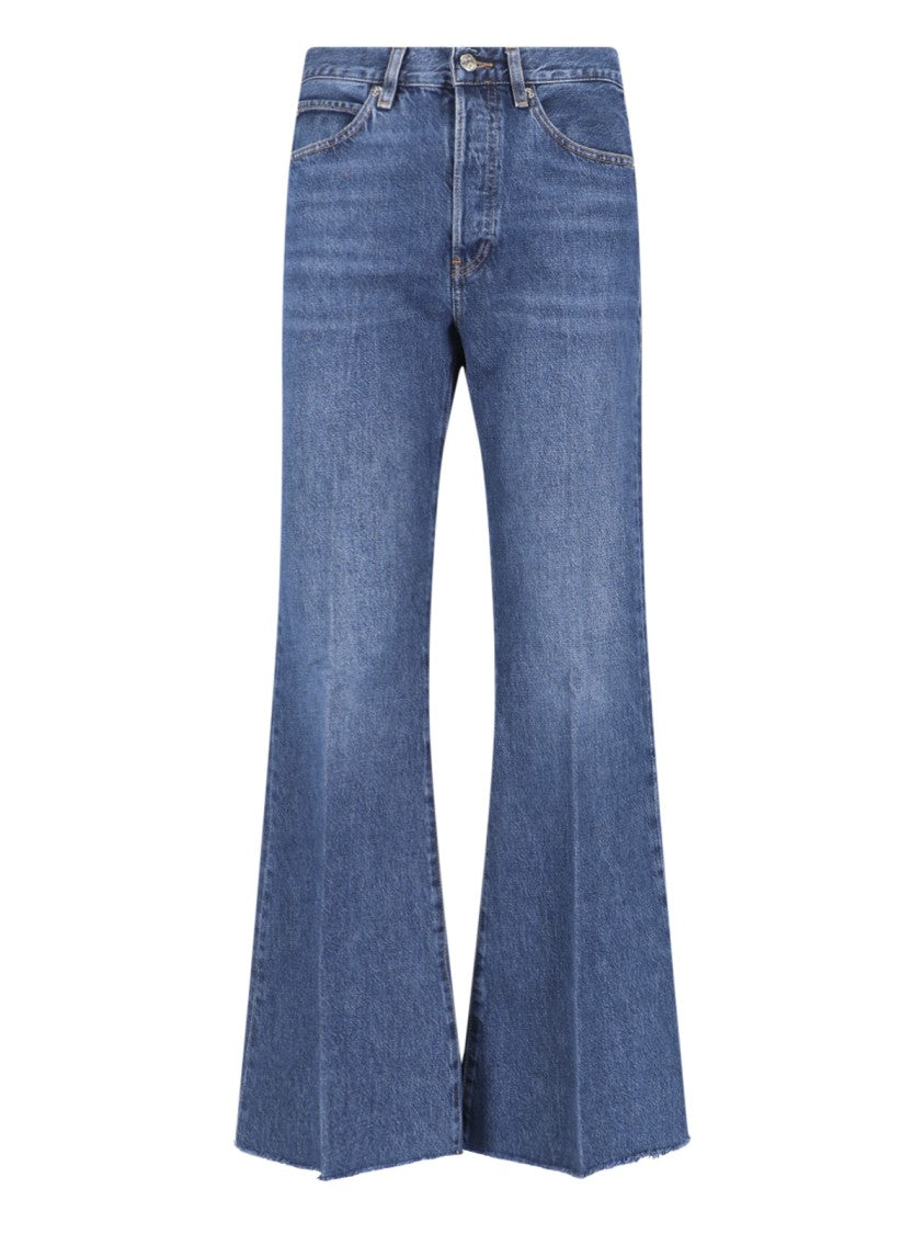 Frame Straight-Leg Jeans With Mid-Rise Waist And Timeless Silhouette