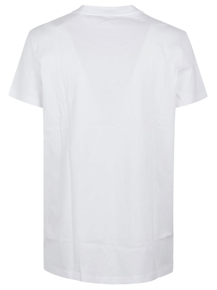 Max Mara Short-Sleeve Graphic Print T-Shirt With Underwater Scene