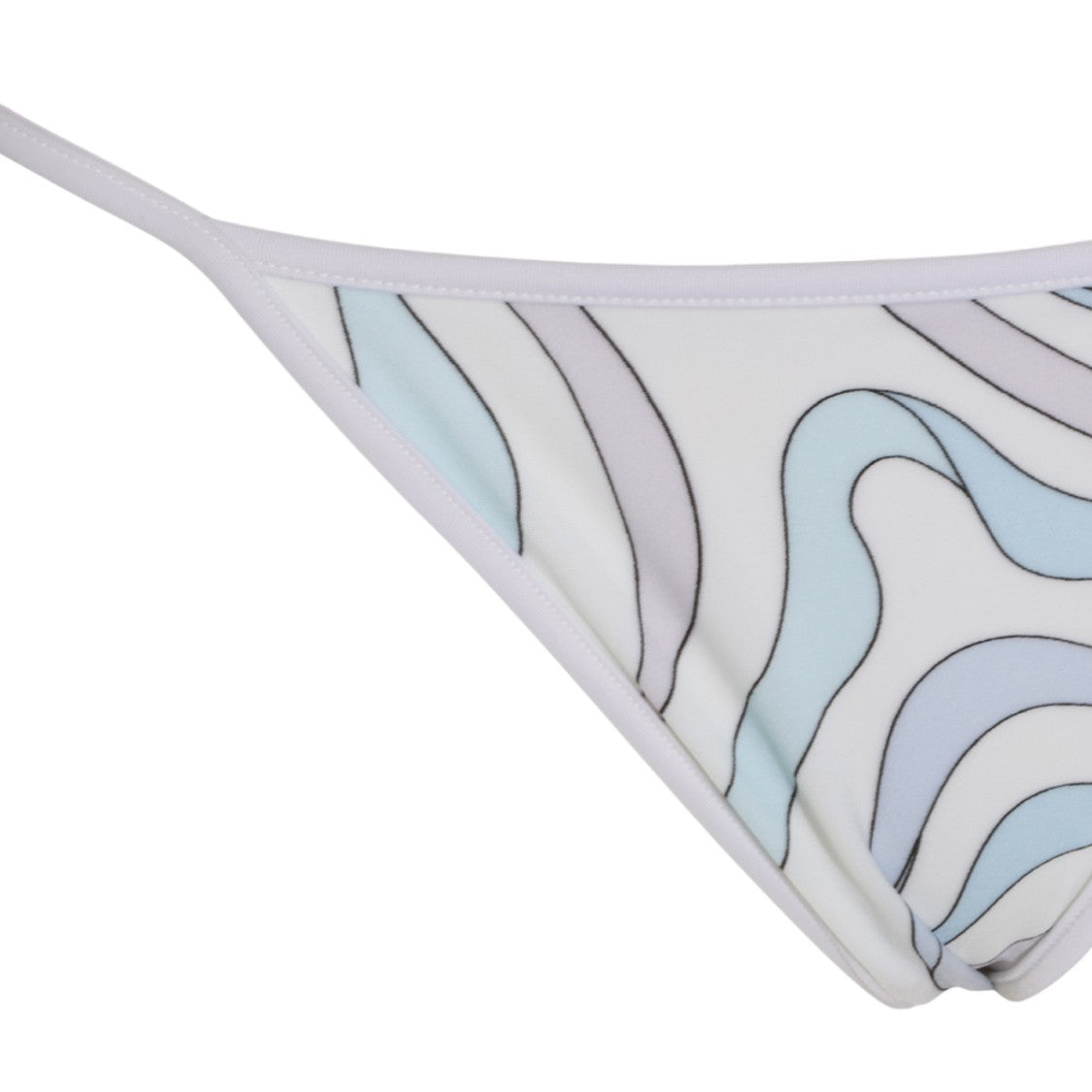 Emilio Pucci Abstract-Patterned Bikini Bottom With Minimalist Design