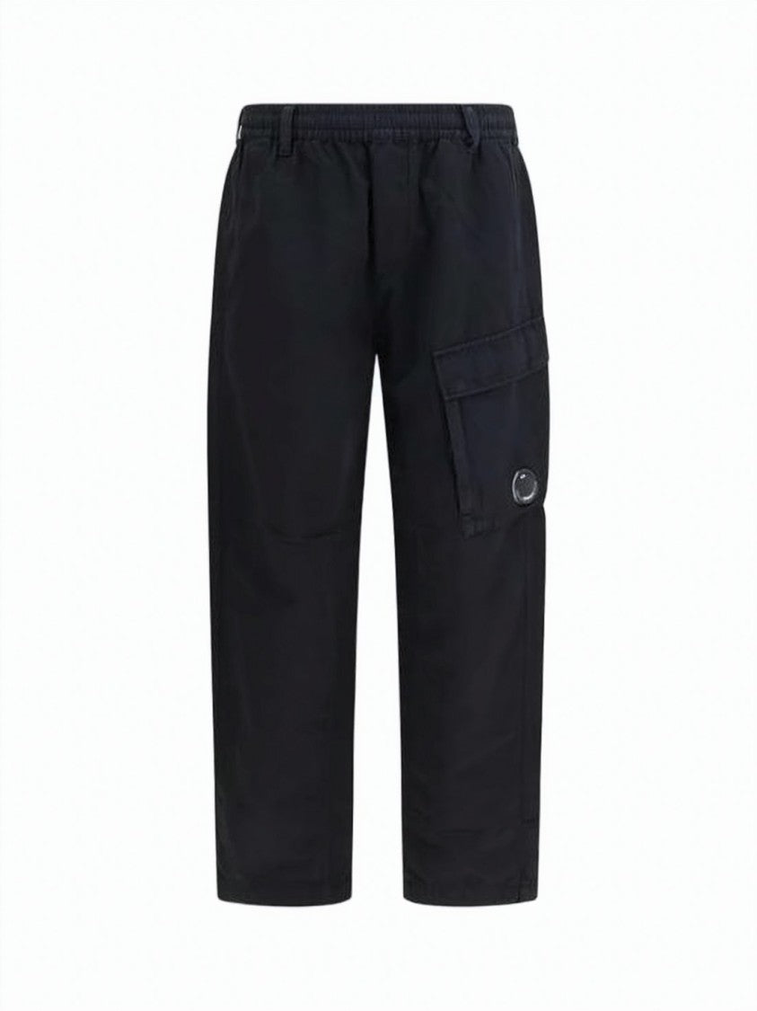 C.P. Company Relaxed Fit Straight Pants With Tapered Leg