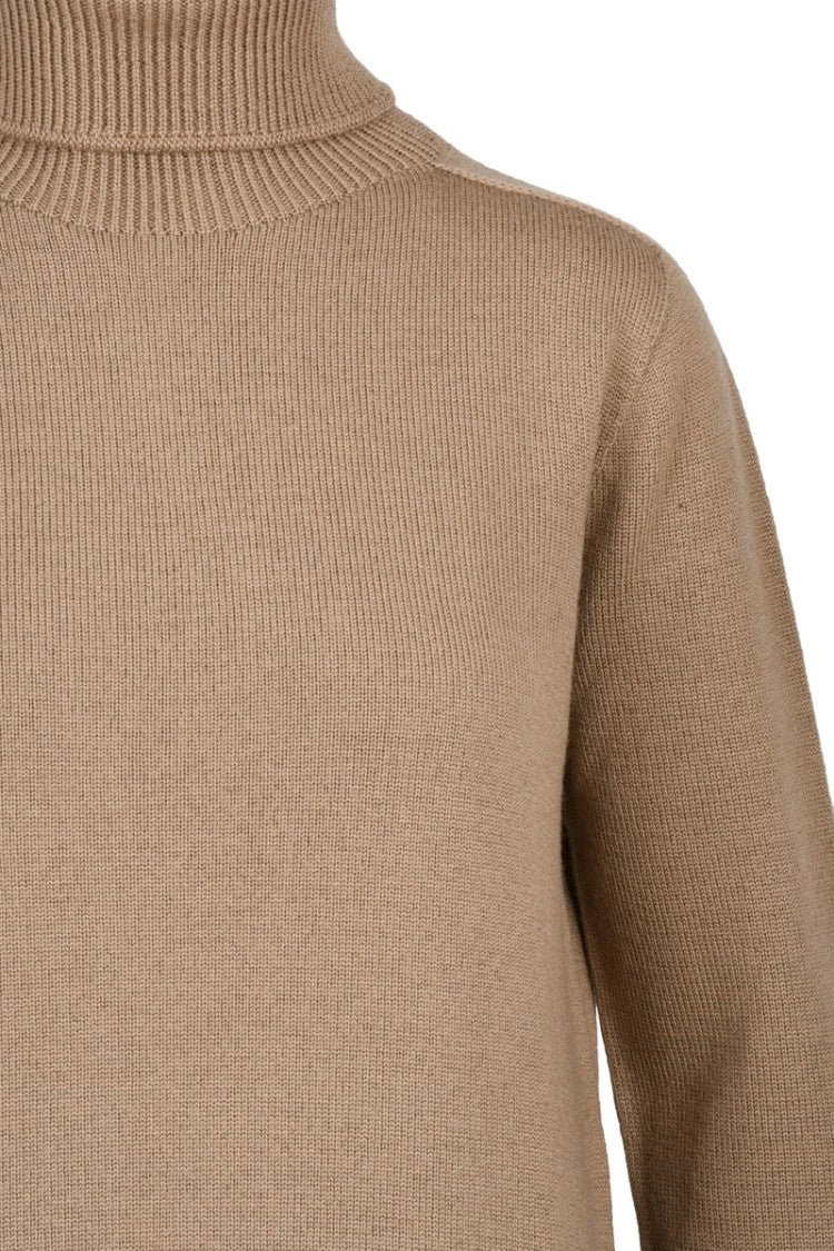 Max Mara Long Dress Virgin Wool - Brown