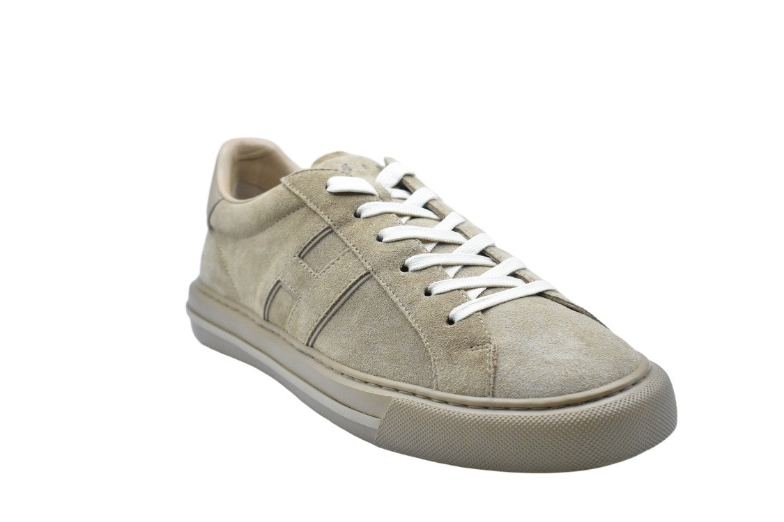 Hogan Deserto Suede Low-Top Sneakers