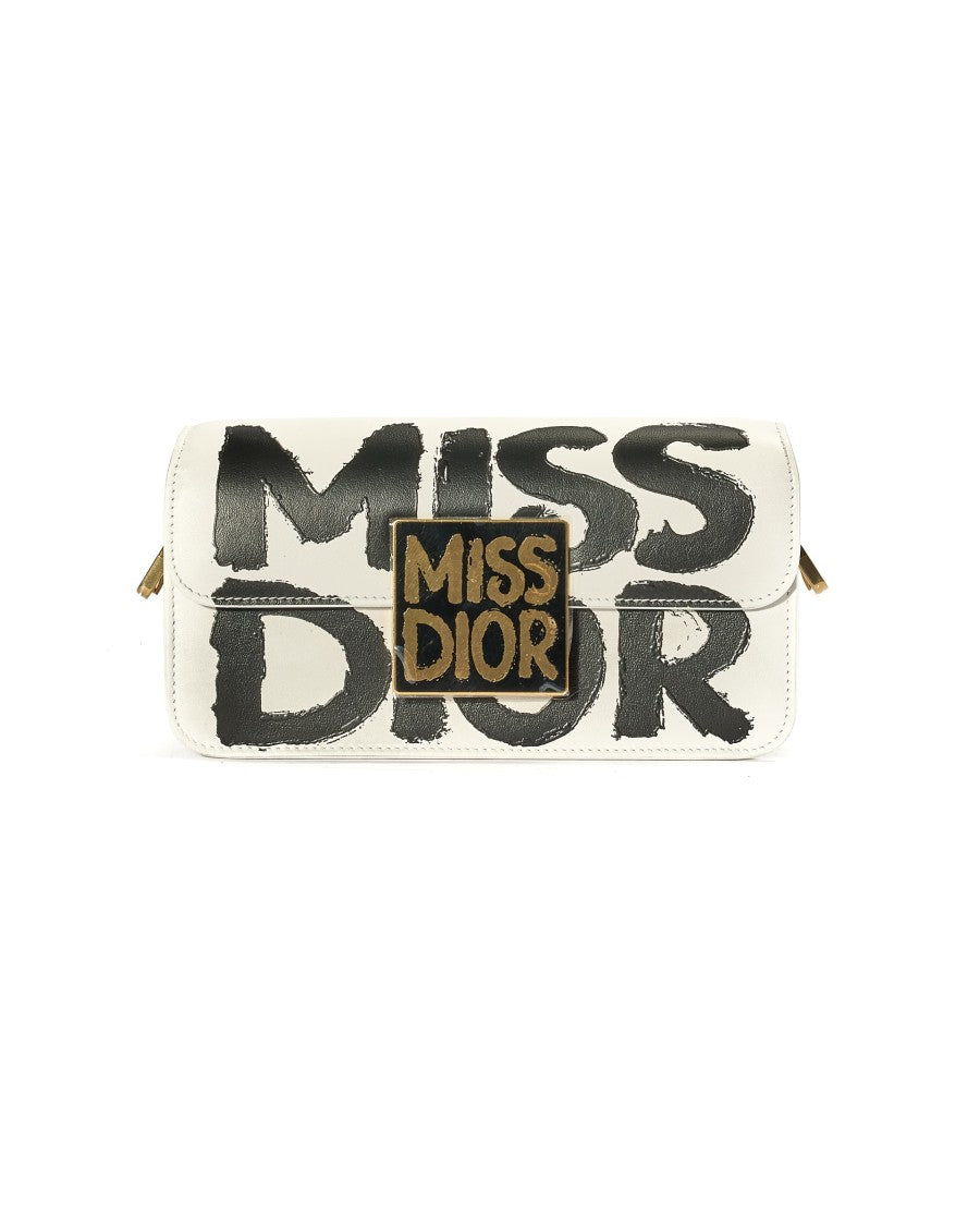 Dior Miss Small Graffiti Bianca