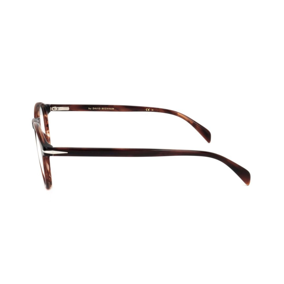 David Beckham Db 1018 Round Frame Tortoiseshell Acetate Eyeglasses