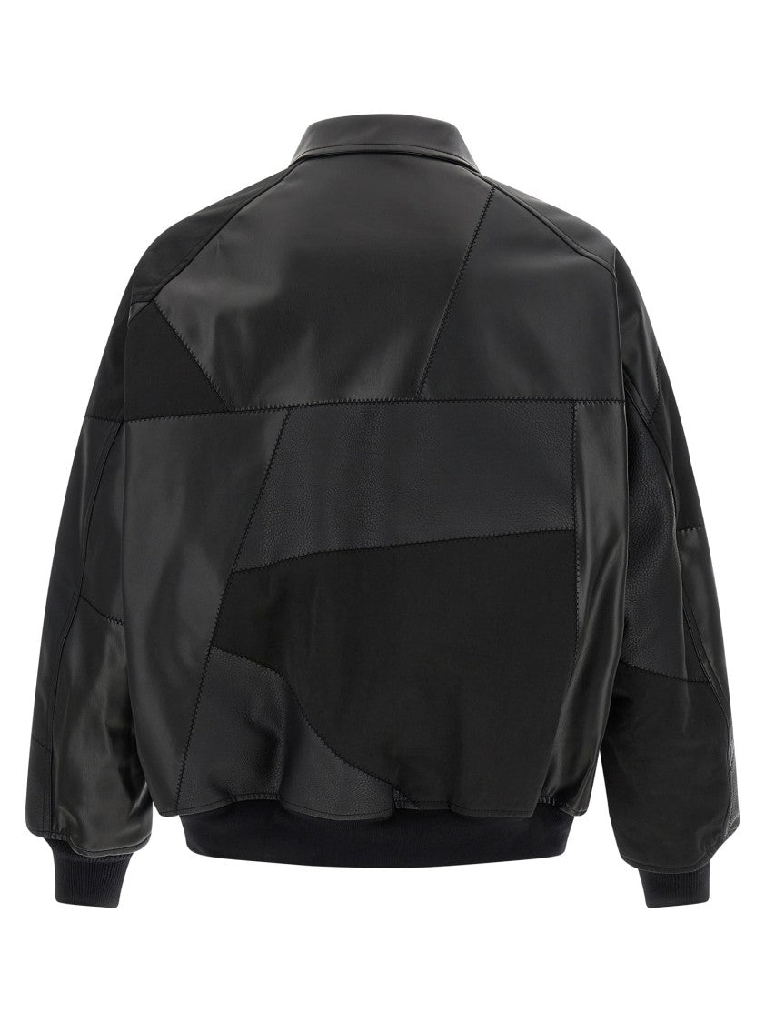 Comme Des Garçons Panel Construction Bomber Jacket