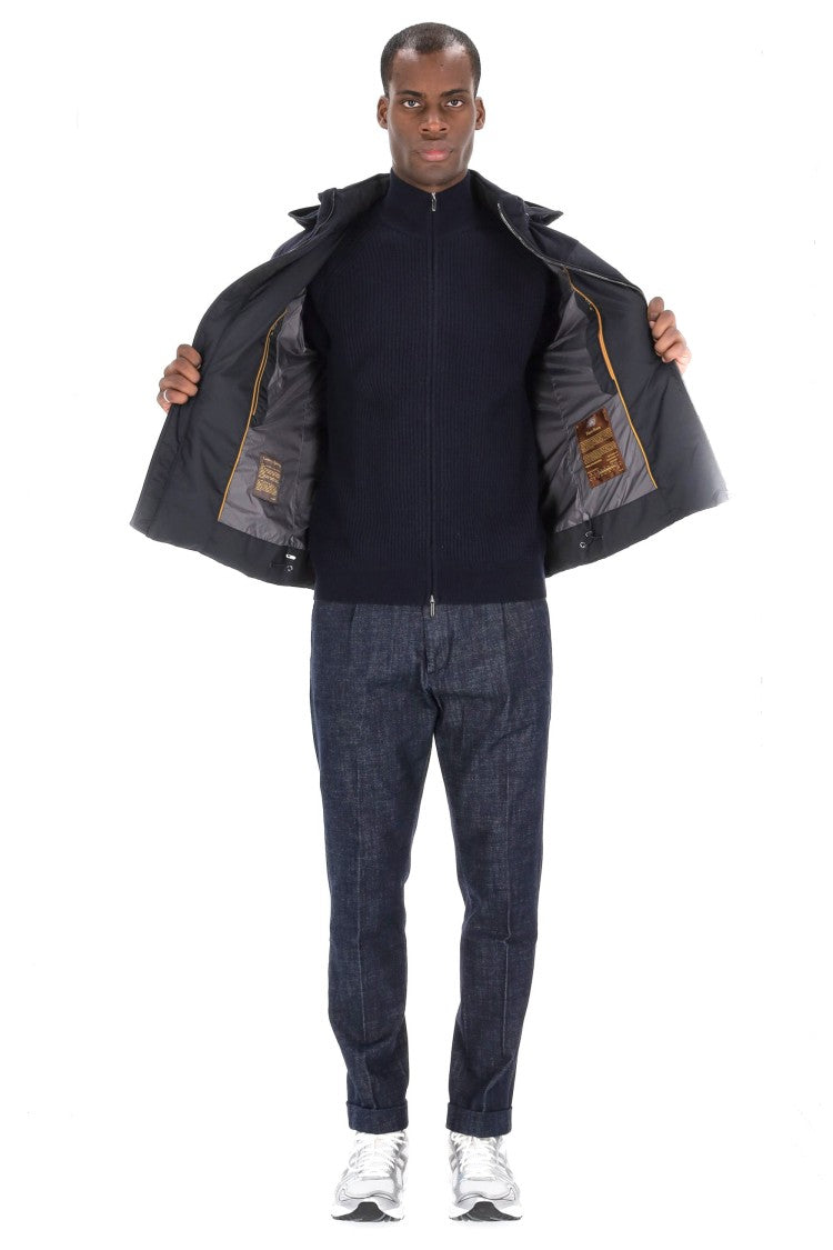 Moorer Allori-Lsm Bimaterial Down Jacket