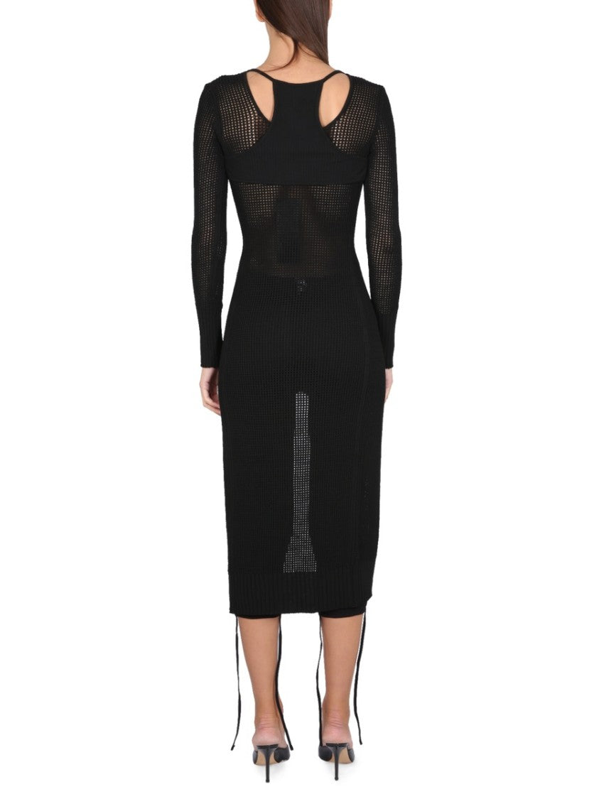 Andreâdamo Long Perforated Jersey