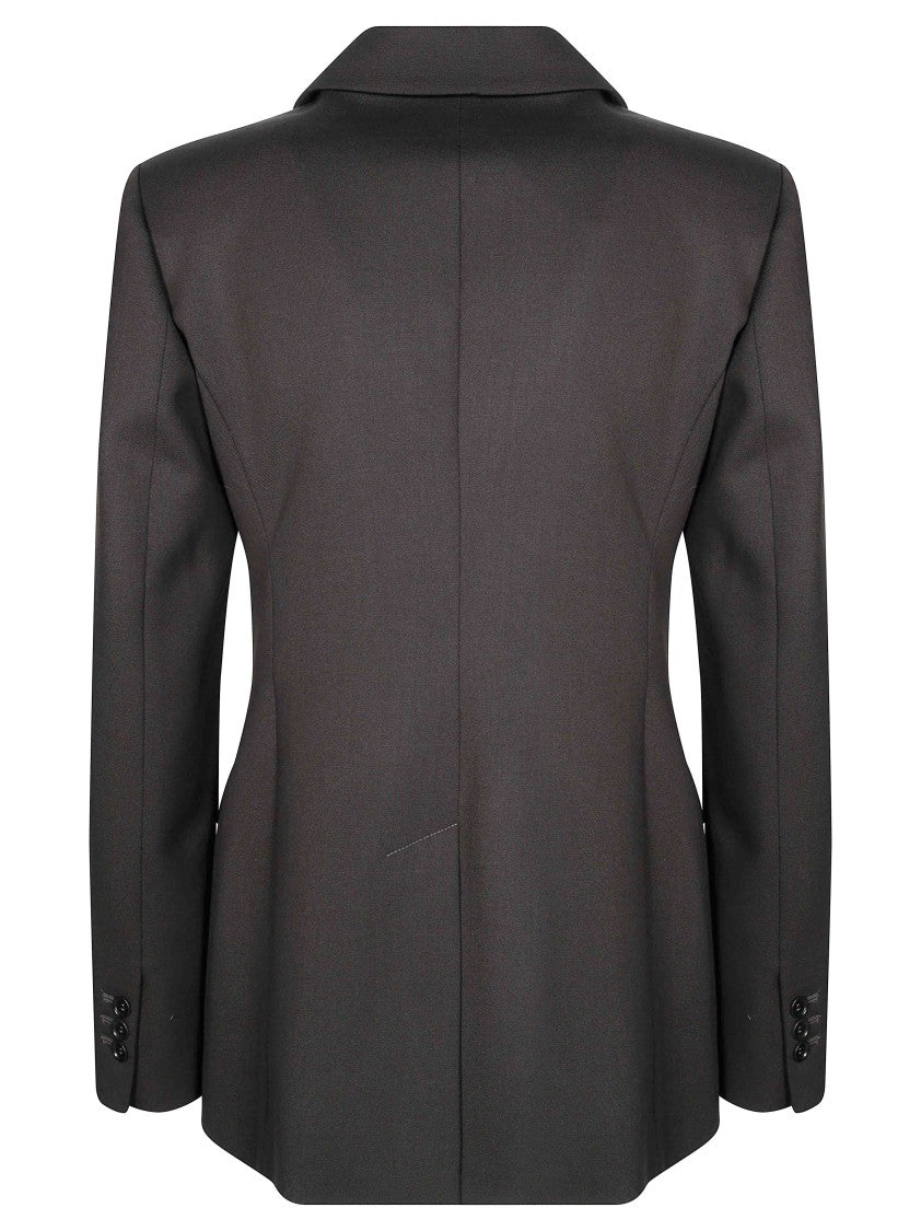 Parosh Black Sallia Tailored Bi-Stretch Blazer