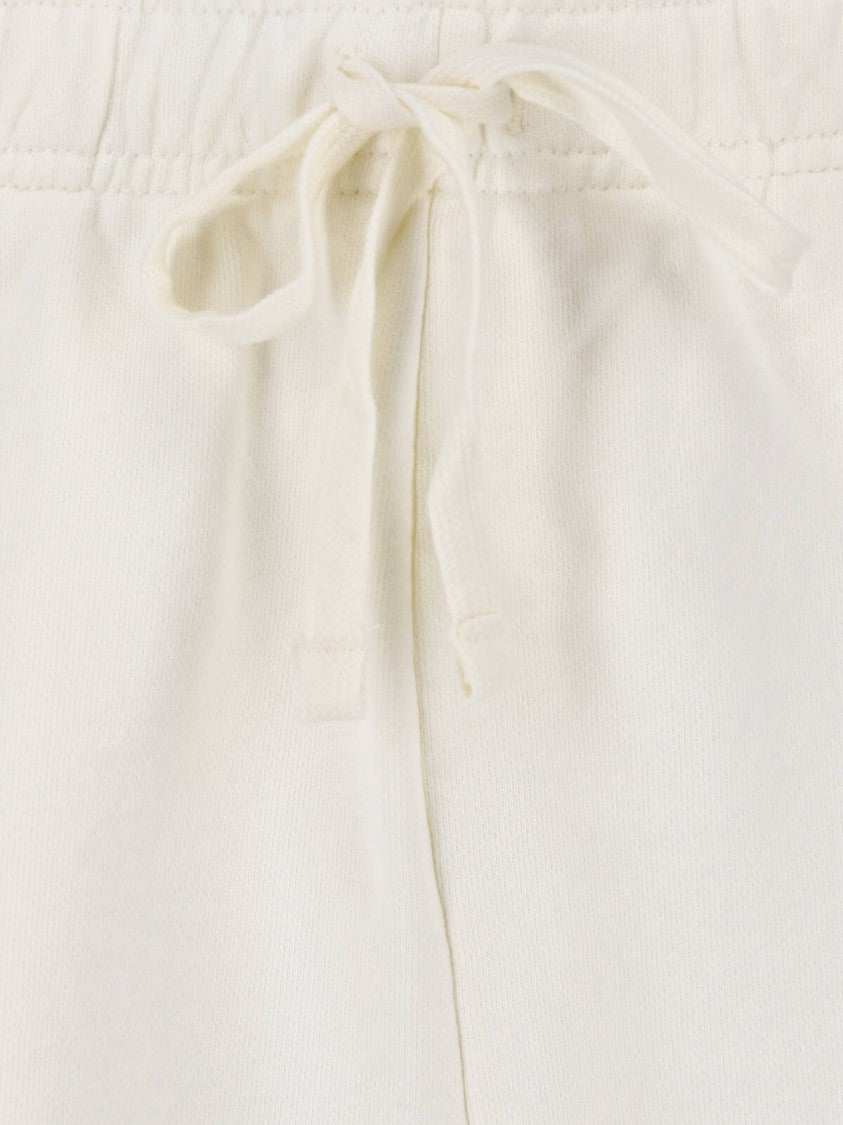 Polo Ralph Lauren Cream Cotton Logo Drawstring Shorts