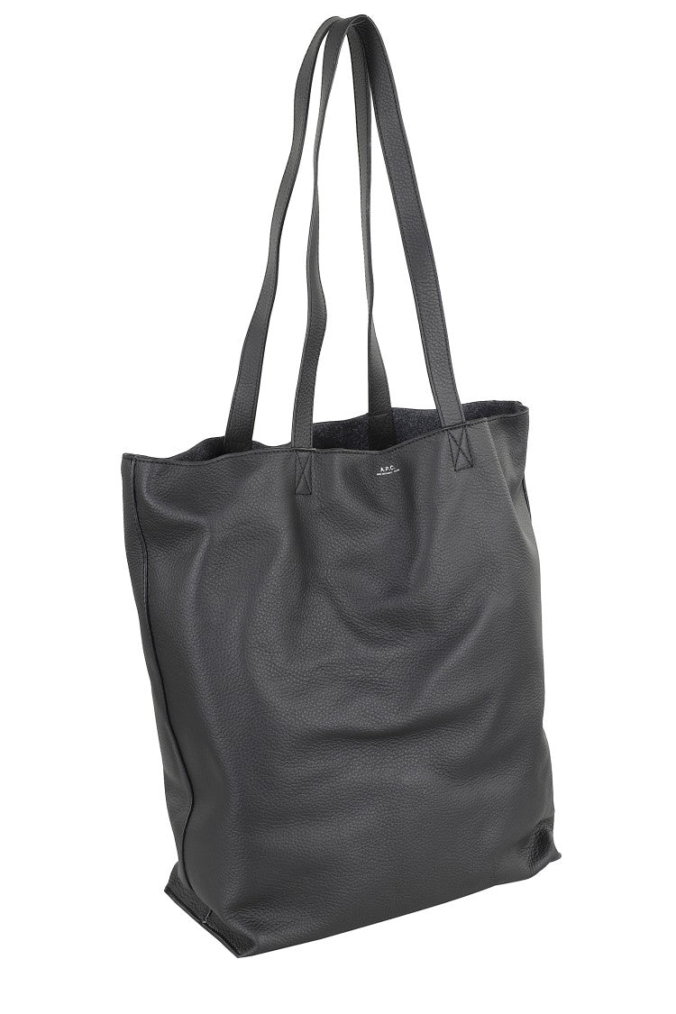 A.P.C. Maiko Cabas Tote Bag With Engraved Logo