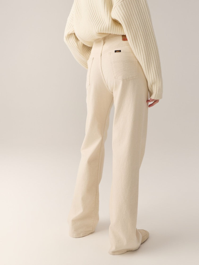 Iois High-Waist Wide-Leg Lindsay Jeans With Classic Five-Pocket Styling