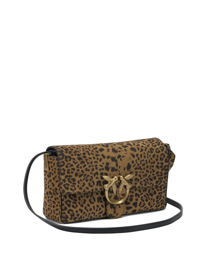 Pinko Leather Shoulder Bag