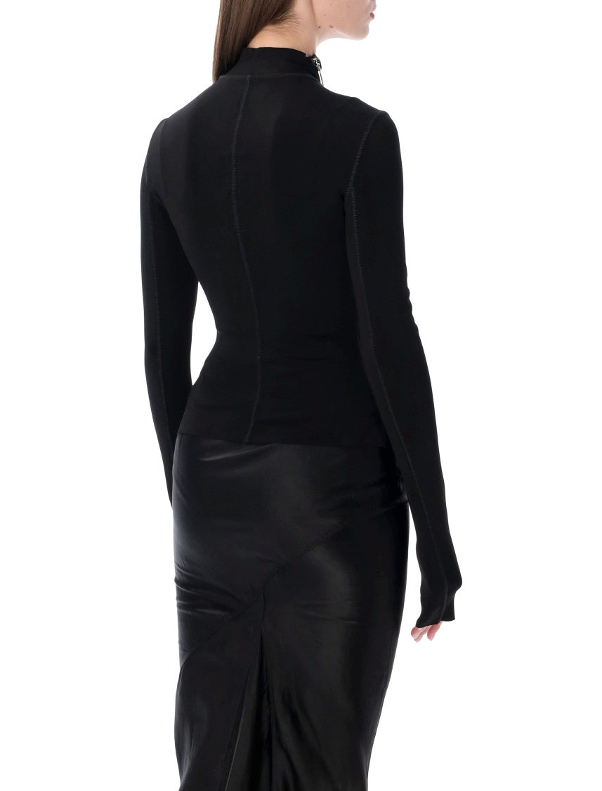 Rick Owens Gary Compact Stretch Jersey Jacket