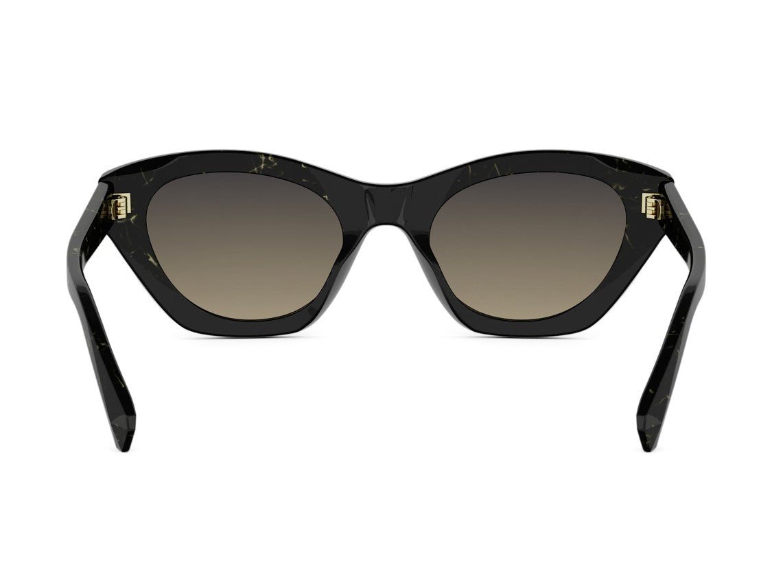 Bulgari Black Bv40099i Oversized Gradient Cat-Eye Sunglasses