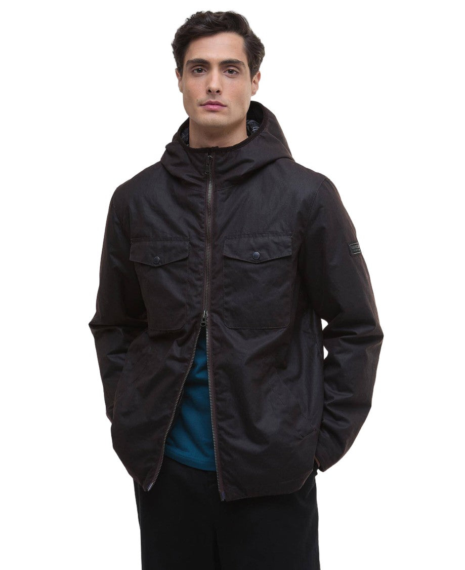 Barbour Blane Wax Jacket With Rustic Tone