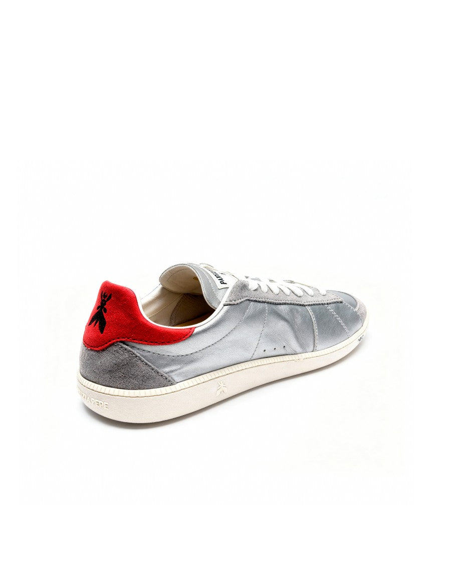 Patrizia Pepe Low-Top Sneakers In Smooth Laminated Nappa