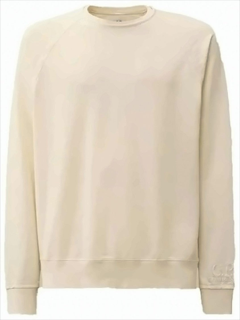 C.P. Company Minimalist Crewneck Sweatshirt With Subtle Branding