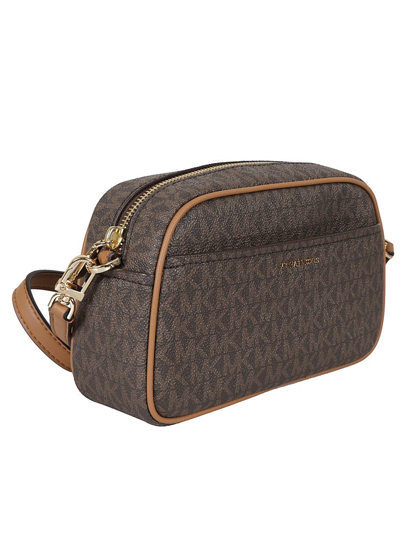 Michael Kors Compact Coated Canvas Shoulder Bag