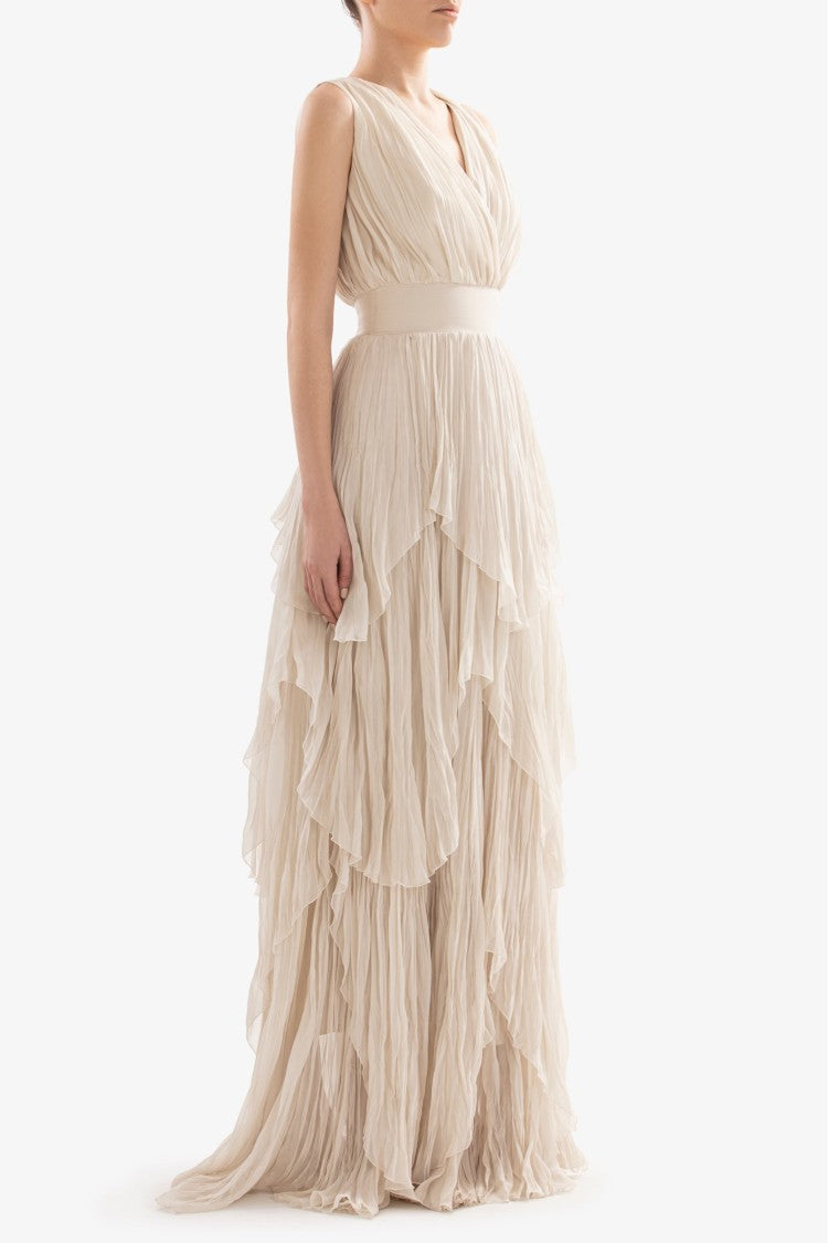 Saiid Kobeisy Skin Muslin Dress