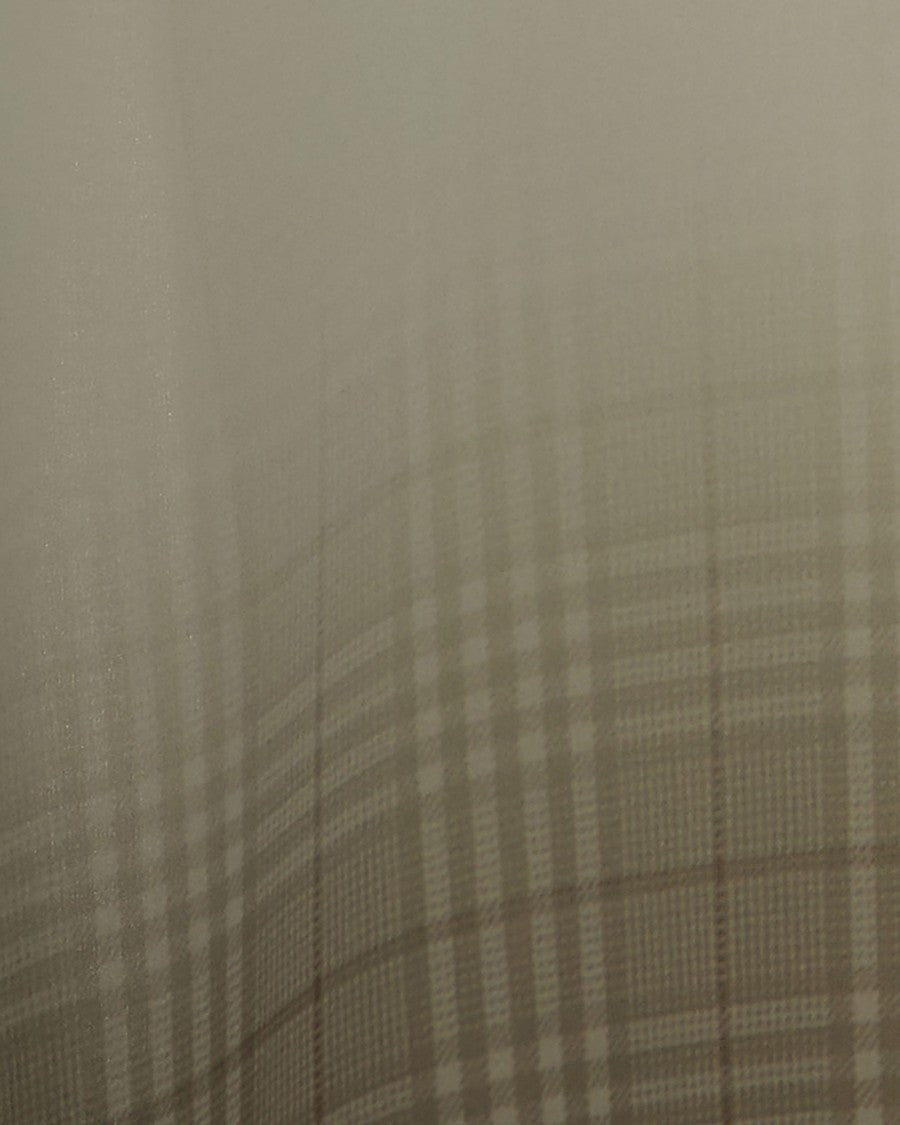 Patrizia Pepe Lightweight Checked Stone Beige Shirt