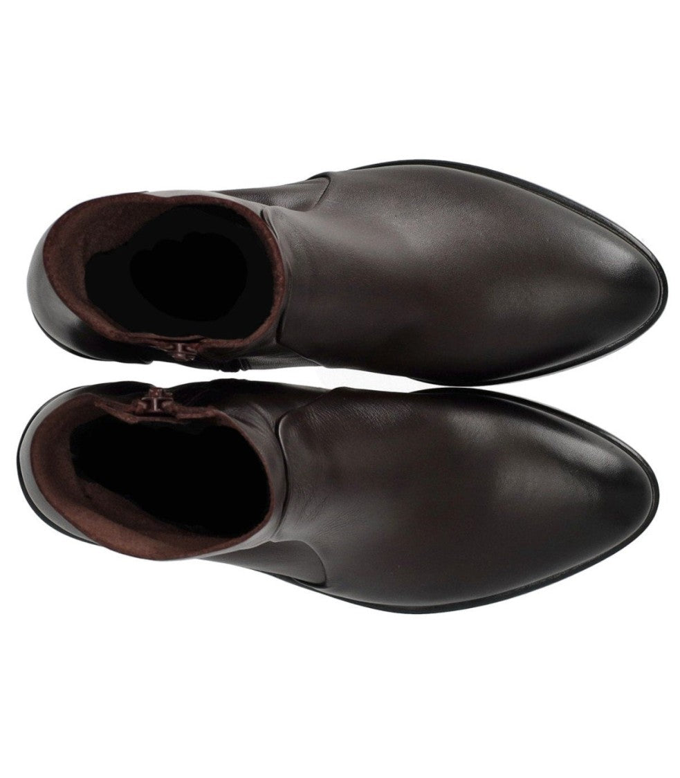 Strategia Dark Brown Ankle Boot