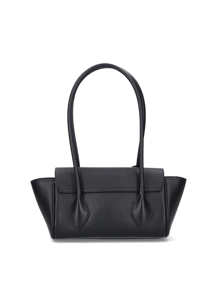Ferragamo 'East-West' Medium Tote Bag – Black