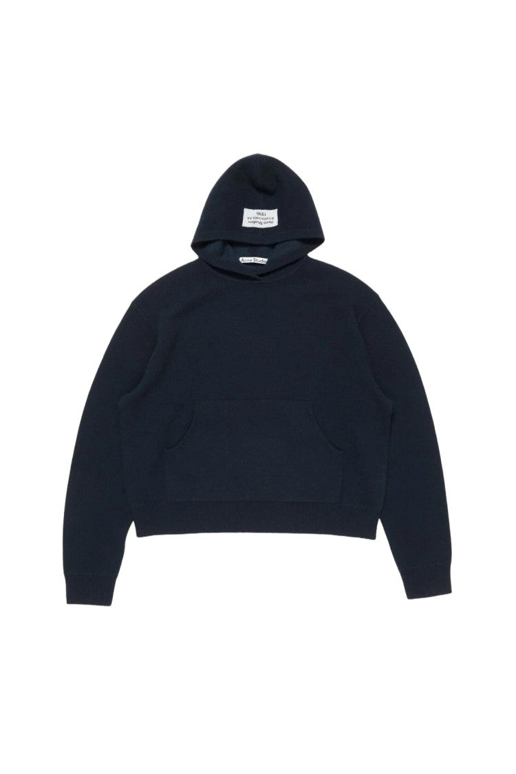 Acne Studios Relaxed Fit Knit Sweater With Hood