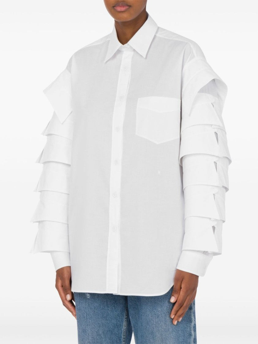 Moschino White Long-Sleeve Shirt
