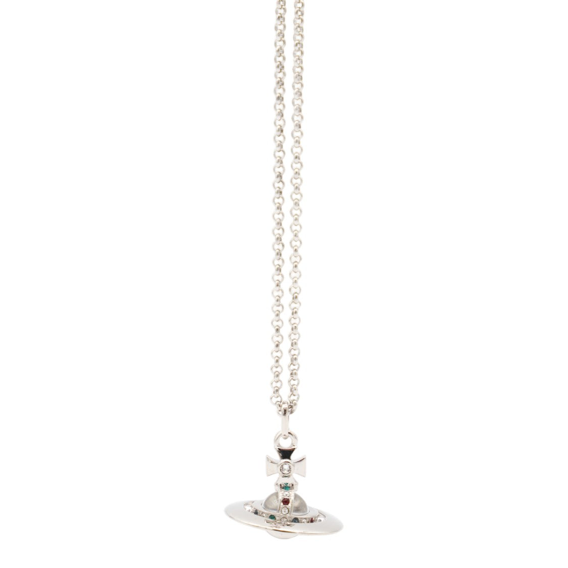 Vivienne Westwood Platinum Metal Necklace