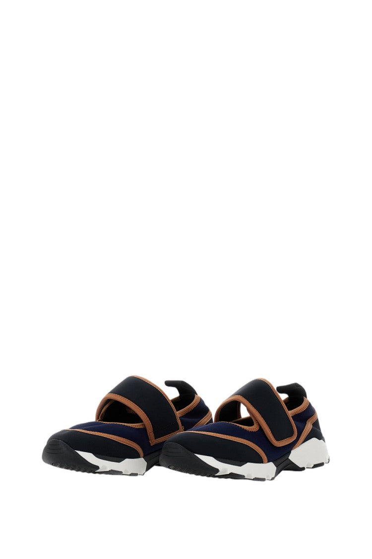 Marni Hybrid Mary Jane Ballet Flat And Running Sneakers