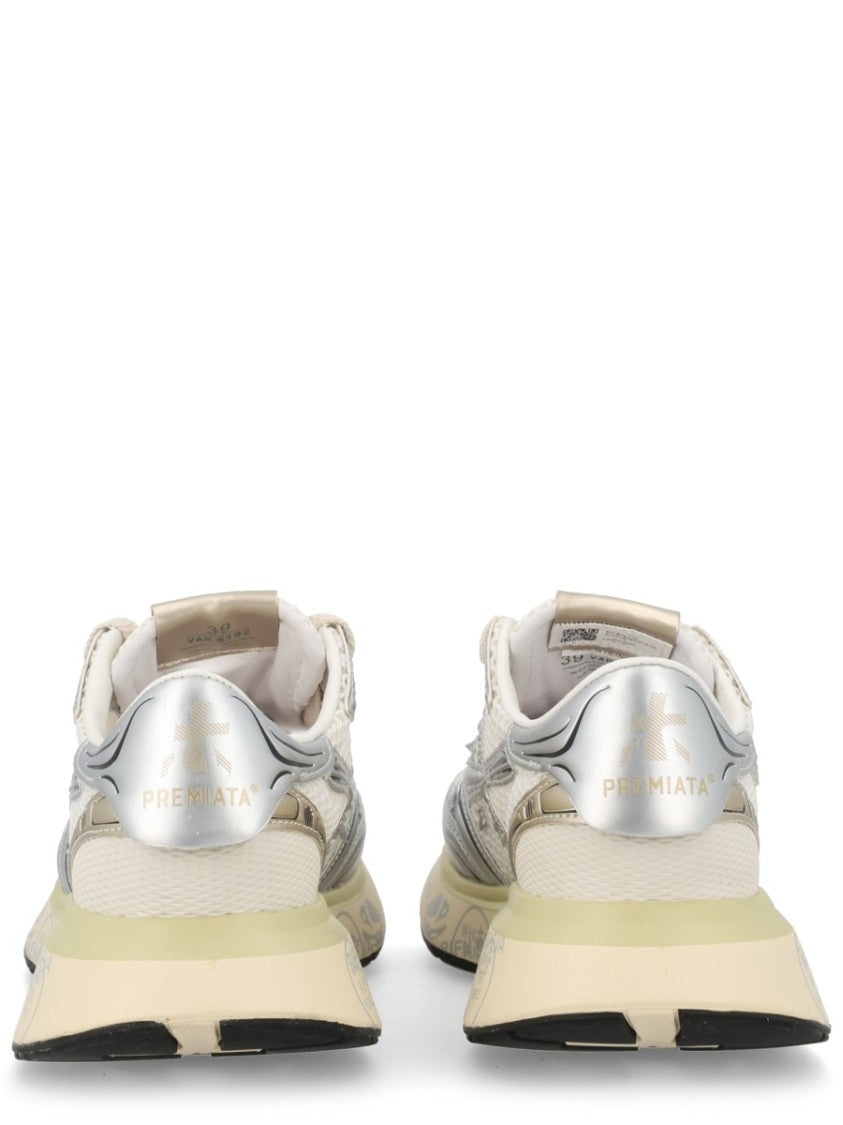 Premiata Lauryn Breathable Mesh Overlay Sneakers
