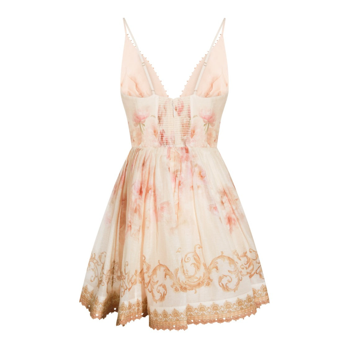 Zimmermann Cream Linen Dress