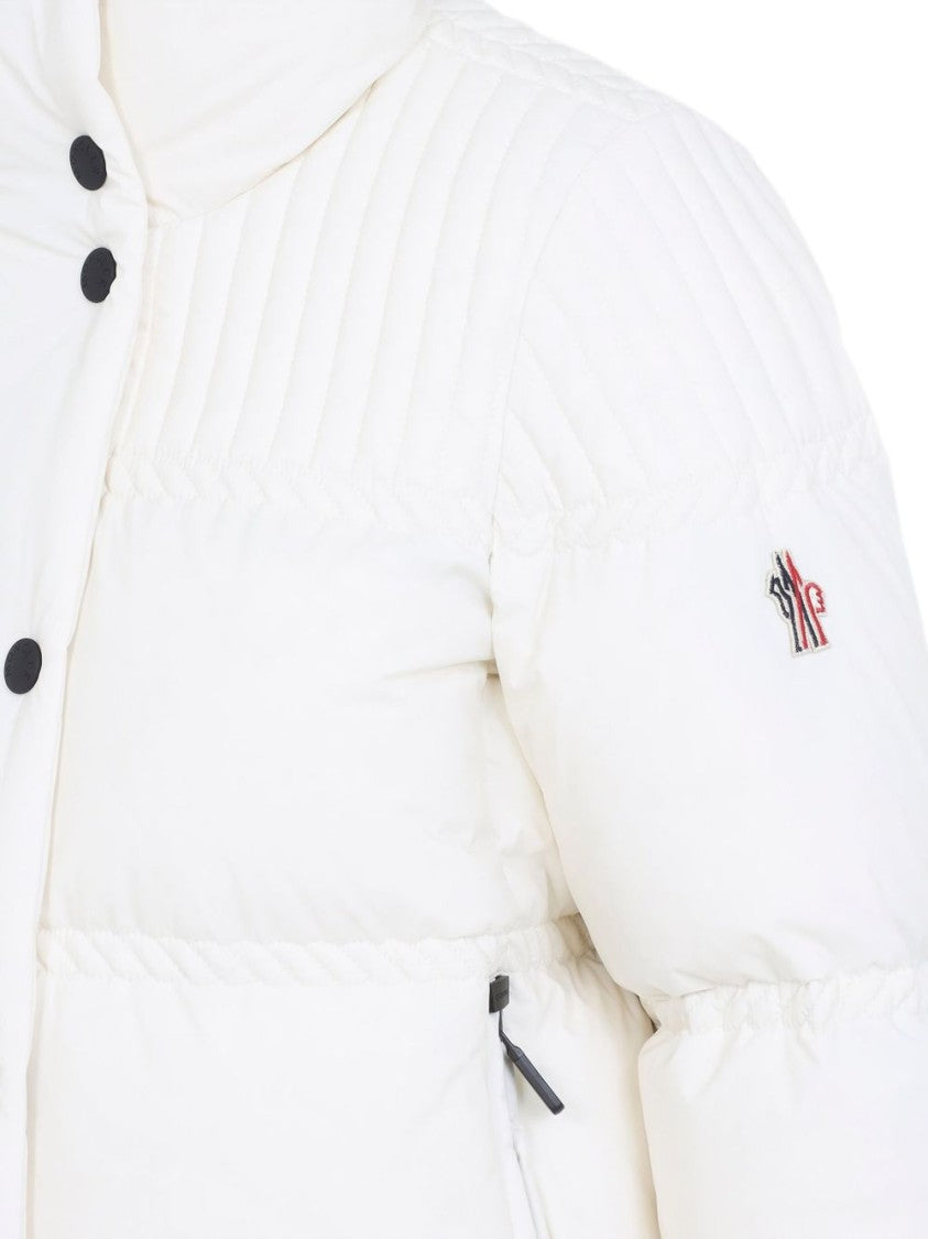 Moncler Grenoble Quilted Puffer Jacket With High Collar