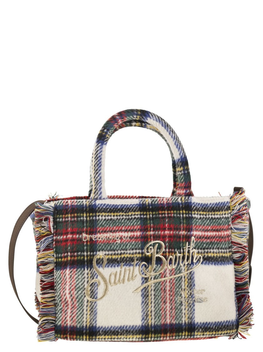 Mc2 Saint Barth Colette - Wool-Effect Bag With Logo