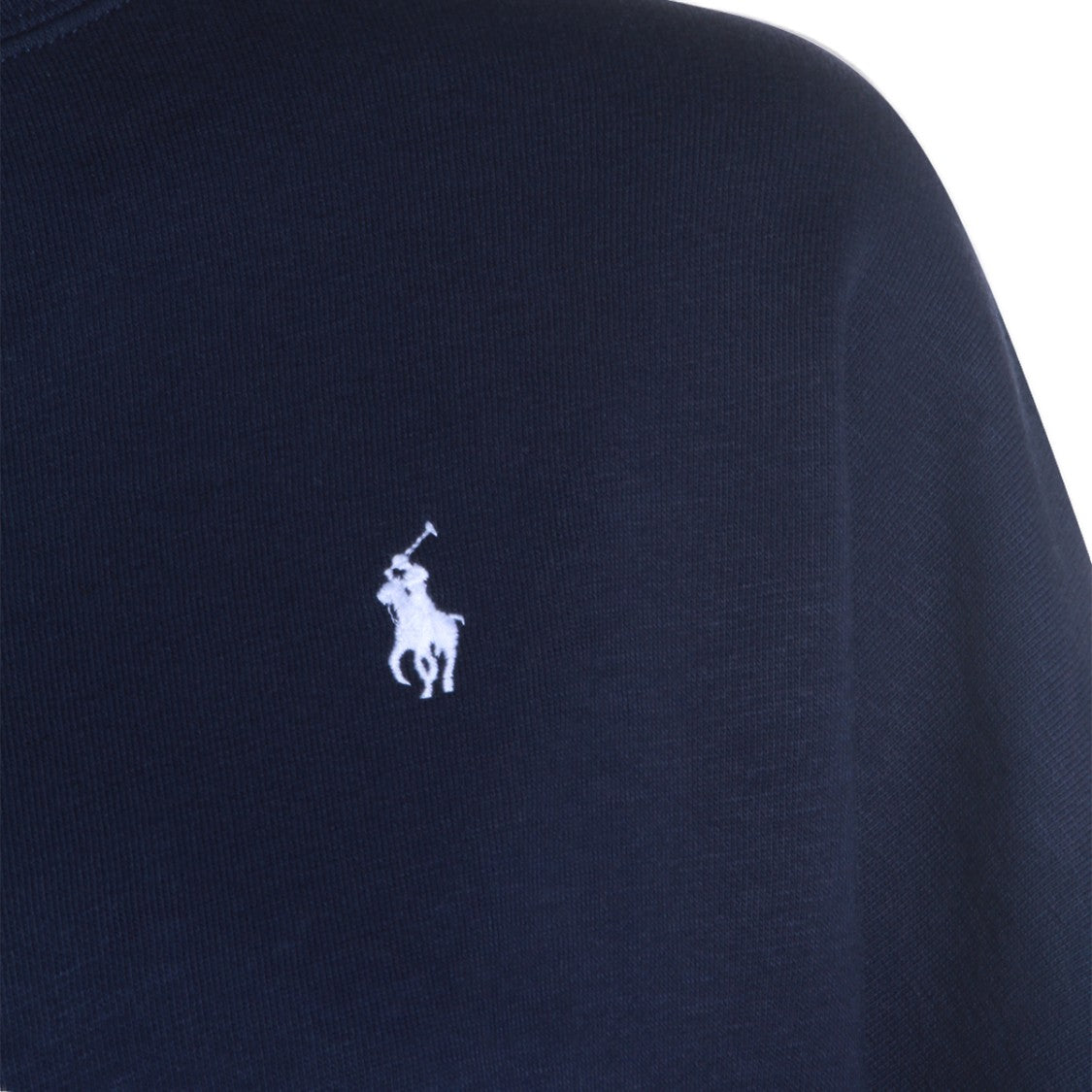 Polo Ralph Lauren Relaxed-Fit Blue Sweater With Oversized Back Design