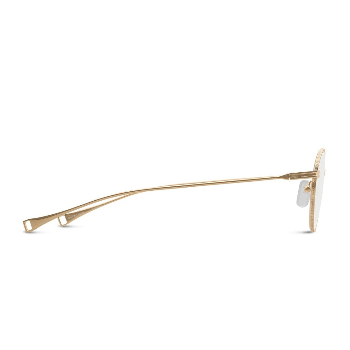 Dita Lancier Gold Lsa Dlx113 Titanium Round Eyeglasses
