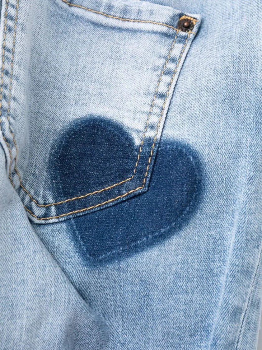 Dsquared2 Skinny Jeans With Five-Pocket Design